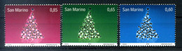 2010 SAN MARINO SET MNH ** 2303/2305 Natale, Christmas - Unused Stamps