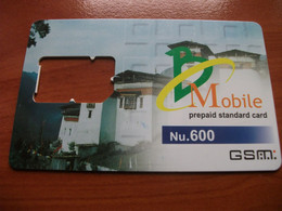 Bhutan - BMobile - GSM SIM - Bután