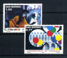 2004 SAN MARINO SET MNH ** 1979/1980 Carnevale Di Venezia - Nuovi