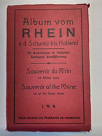 Cartes Carnets - Album Vom Rhein - Souvenir Du Rhin  - 16 Belles Vues - Complet - Carte Postale Ancienne - Other & Unclassified