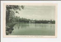 Tahiti - Sur Le Bord De La Lagune Bleue (lagon) (envoyée En 1933) - Tahiti