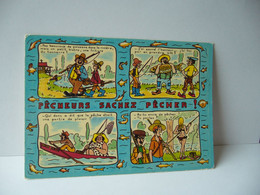 Delcampe - PECHEURS SACHEZ PECHER  CPM 1971 PECHE HUMORISTIQUE EDITIONS J. CELLARD BRON - Angelsport