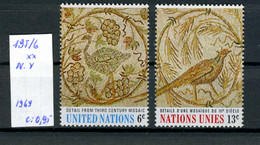 Nations Unies  New York   N°  195/6 Xx     L'art Aux Nations Unies - Unused Stamps