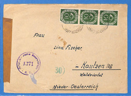 Allemagne Republique Federale 195.. Lettre Avec Censure De Buchen (G13845) - Autres & Non Classés