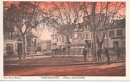 Delcampe - CAVAILLON ( 84 ) -  Place Gambetta - Cavaillon
