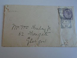 D193293 UK   Cover   Cancel 1888  ROMFORD  Sent To Glasgow - Brieven En Documenten