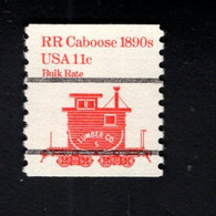 252468636  1991 (XX) SCOTT 1905A POSTFRIS MINT NEVER HINGED  - TRANSPORTATION ISSUE -  RR CABOOSE 1890S PRECANCEL - Roulettes