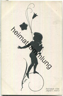 Delcampe - Schattenbild Signiert Diefenbach - Göttl - Jugend I. Blatt 5 - Verlag B. G. Teubner - Scherenschnitt - Silhouette