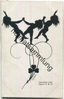 Delcampe - Schattenbild Signiert Diefenbach - Göttl - Jugend II. Blatt 32 - Verlag B. G. Teubner - Scherenschnitt - Silhouette