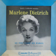 * 10" LP *  MARLENE DIETRICH AT THE CAFE DE PARIS (England 1954) - Autres - Musique Allemande