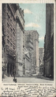Delcampe - CPA CP Etats-Unis Stock Exchange Gillender Hannover Bldg Bond Exchange Broad Street New York YT 145 CAD 1905 - Sonstige & Ohne Zuordnung
