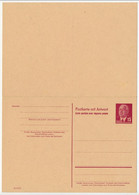 ALLEMAGNE - Entier (CP) 15pf Präsident Wilhelm Pieck Avec Réponse Payée - Neuve - Postkarten - Ungebraucht