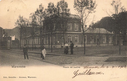 Belgique - Waremme - Palais De Justice - Edit. Nels - Précurseur - Animé -Oblitéré Waremme 1919 - Carte Postale Ancienne - Waremme