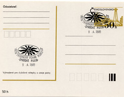 Delcampe - Occasional Postage Stamp Štrbské Pleso  World Cup - Ski Jumping - Czechoslovakia - First Aid - 1989 - Ski