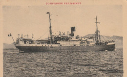 Delcampe - Compagnie Fraissinet - "Cap Corse" - Services Maritimes - Handel