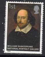 GB 2006 SG2647 (1st) Portrait Gallery - William Shakespeare Used - Ecrivains