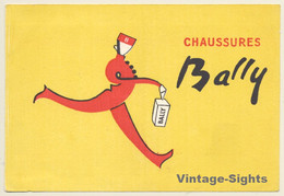 Bally Chaussures / Porter (Vintage Advertising Blotter ~1950s) - Schuhe