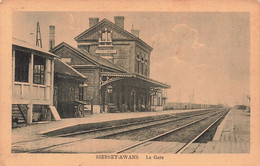 Belgique - Bierset Awans - La Gare - Edit. Henri Kaquet - Carte Postale Ancienne - Grace-Hollogne