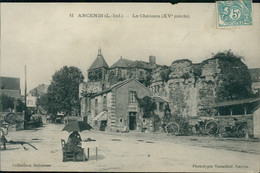 Delcampe - 44 ANCENIS / Le Château / CARTE ANIMEE - Ancenis