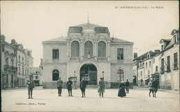 Delcampe - 44 ANCENIS / La Mairie / CARTE ANIMEE - Ancenis