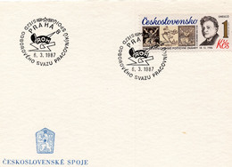 Delcampe - Occasional Postmark - Trade Union - Revolutionary Trade Union Movement - Czechoslovakia - 1987 - Post