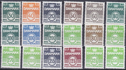 Dänemark - Freimarken Wellenlinien Ohne Herzchen - Postfrisch MNH - Collections