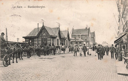 Belgique - Blankenberghe - La Gare - Animé - Oblitéré Blankenberghe 1911 - Carte Postale Ancienne - Blankenberge