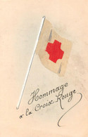 Delcampe - ¤¤  -   Hommage à La CROIX-ROUGE  -  Drapeau En Soie   -  ¤¤ - Rotes Kreuz