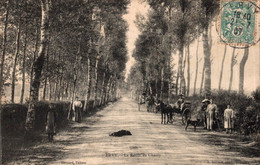 Delcampe - 10 - ERVY / LA ROUTE DE CHESSY - Ervy-le-Chatel