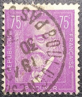 N°292 Paul Doumer. Oblitéré En 1934 à Boulogne-sur-Mer - Used Stamps