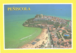 Delcampe - Spain:Peniscola, Aerial View - Castellón