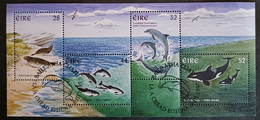 Ireland 1997. Whales Comp. Block / Sheet. USED - Blokken & Velletjes