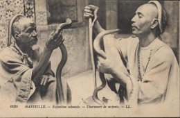 CPA CP Marseille Exposition Coloniale Charmeurs De Serpents LL - Esposizioni