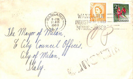 Ac6684 - NEW ZEALAND -  POSTAL HISTORY - WANGANUI FAIR Postmark On COVER 1960 - Briefe U. Dokumente