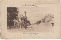 Delcampe - 60 VERBERIE  L'Avenue De Compiègne - Verberie