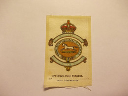 Cigarette Silk - B.D.V. Cigarettes - N° 77 3rd (King's Own) Hussars - Sonstige & Ohne Zuordnung