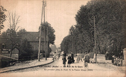 Delcampe - 10 - ERVY / LA RUE DE LA GARE - Ervy-le-Chatel