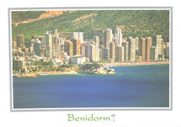Delcampe - Spain:Benidorm, Aerial View - Alicante