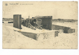 Delcampe - Heyst Heist Un Canon Dans Les Dunes - Heist