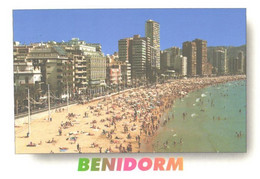 Delcampe - Spain:Benidorm, Levante Beach Overview - Alicante