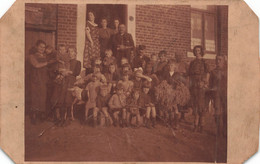 Belgique - Rosoux - Carte Photo - Groupe Enfant Et Adulte - Datée 1924 - Carte Postale Ancienne - Hannuit