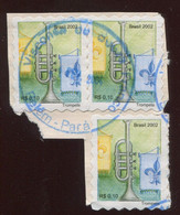 Pays :  74,1 (Brésil)             Yvert Et Tellier N°:  2814 (o) Triple - Used Stamps