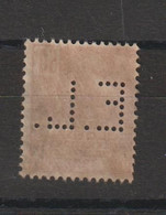 France Perforé Ancoper EL 100 Sur 272 - Used Stamps