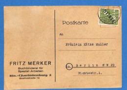 Berlin West 1949 Carte Postale De Berlin (G13882) - Lettres & Documents