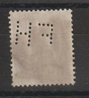 France Perforé Ancoper FH 53 Sur 281 - Used Stamps