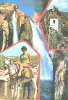 Delcampe - Spain:Costa Blanca, Waterfall, Lady On Donkey - Alicante