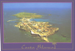 Delcampe - Spain:Costa Blanca, Tabarca Aerial View - Alicante