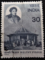 Timbres De L'Inde 1980 Welthy Fisher (Teacher) Commemoration  Stampworld N° 824 - Gebruikt