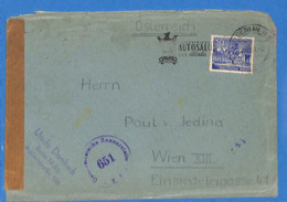 Berlin West 1951 Lettre Avec Censure De Berlin (G13895) - Cartas & Documentos