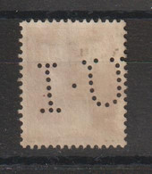 France Perforé Ancoper IU 17 Sur 283 - Used Stamps